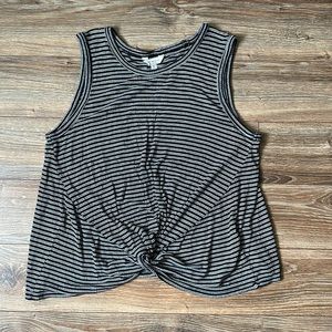 Lucky Brand Relaxed Stripe Tank